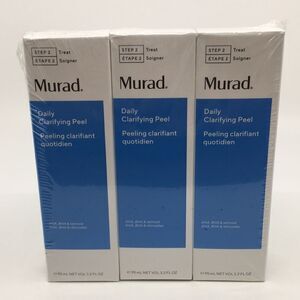 Murad AHA/BHA/Retinoid Daily Clarifying Peel 3 Pack 3.2 oz each